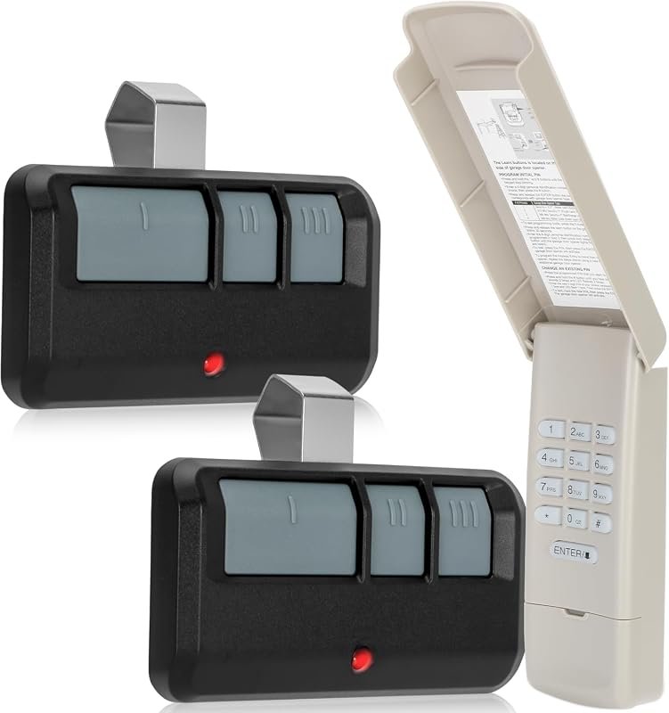 10 Best Keypad Garage Door Opener Worth Buying: Top Picks 6 Universal Garage Door Opener Keypad Remote for LiftMaster and Chamberlain, Easy to Use