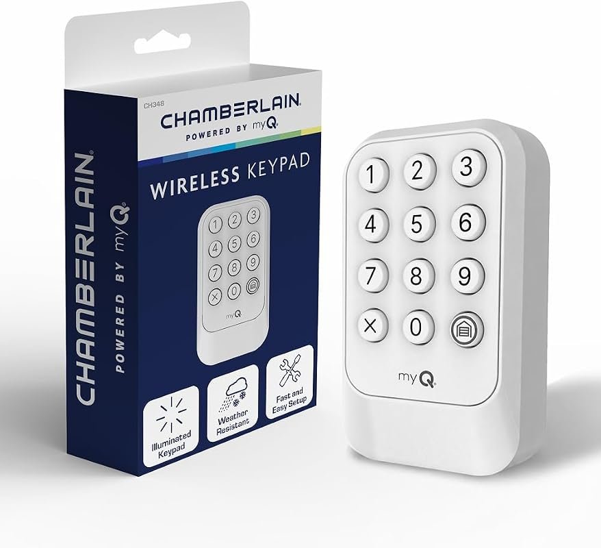 10 Best Keypad Garage Door Opener Worth Buying: Top Picks 10 Chamberlain myQ Garage Door Keypad, Weather Resistant and Durable Design for Long-Lasting Use